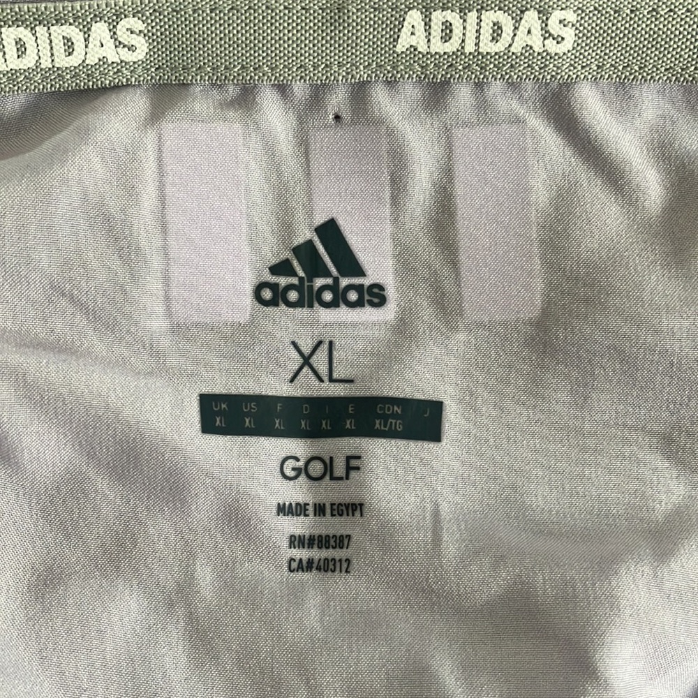 Adidas Golf Windbreaker, XL - Picture 5 of 6